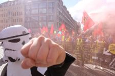 Gewerkschaftsdemo, Leipzig, 2022